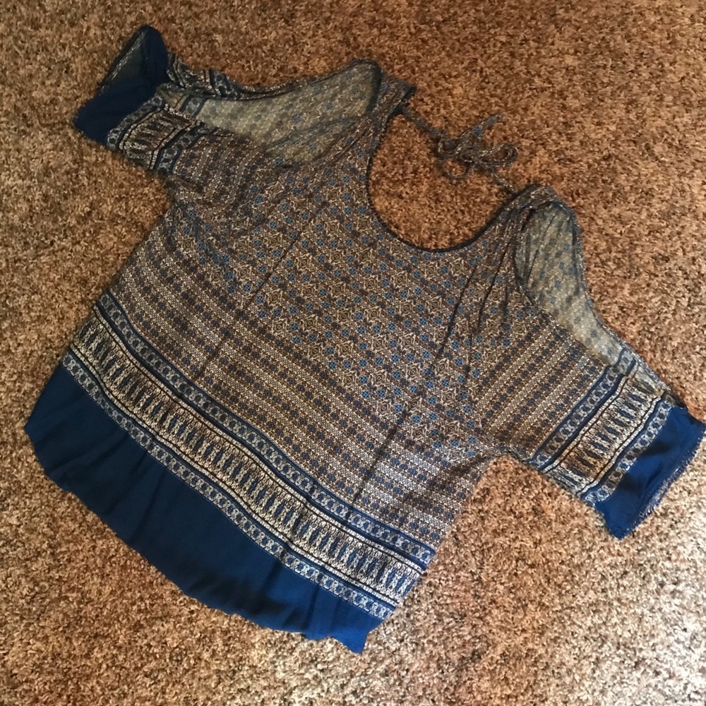 3/4 sleeve blouse
